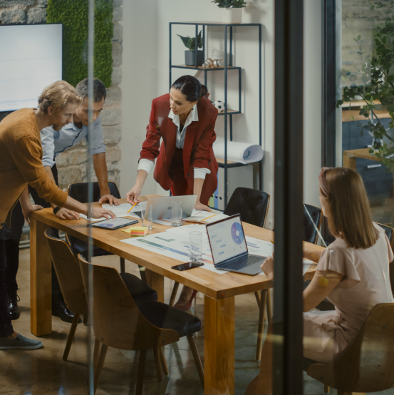 Several professionals looking for a suite of solutions.