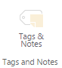 tags and notes