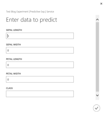 predict data
